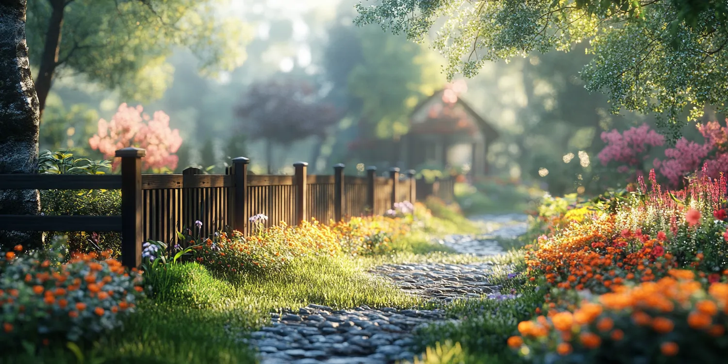 Gartenzaun aus Polen