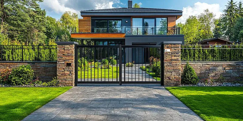 metalowe ogrodzenie Polska