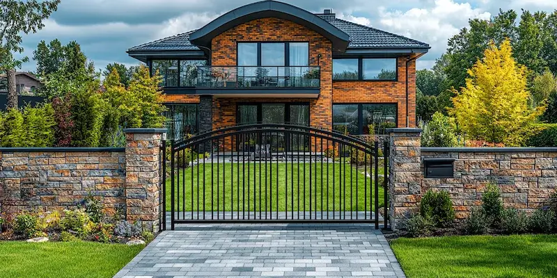 Alu Sichtschutzzaun aus Polen