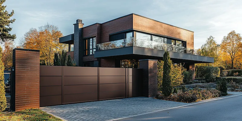 Aluminiumzaun aus Polen