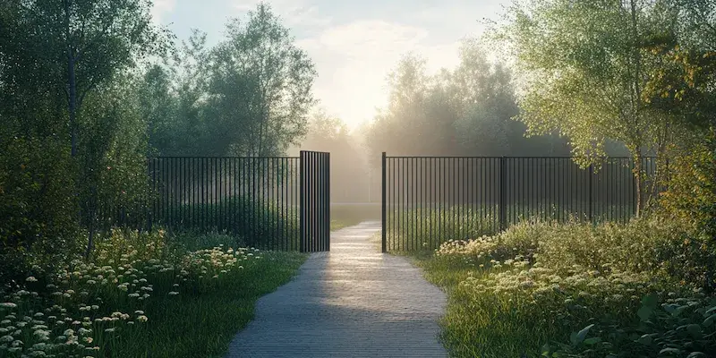 Design-Zäune aus Polen