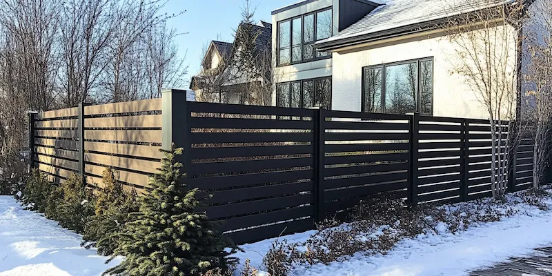 Metalzaune aus Polen