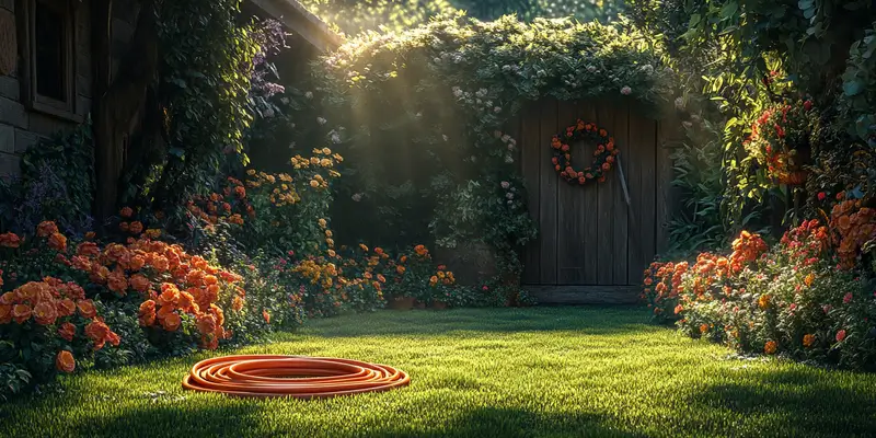 Jak ukryć wąż ogrodowy?