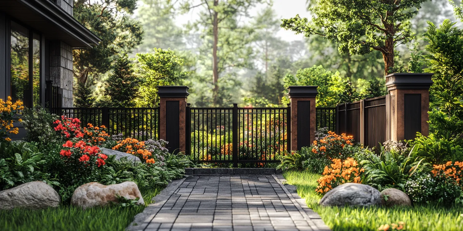 Metallzäune aus Polen